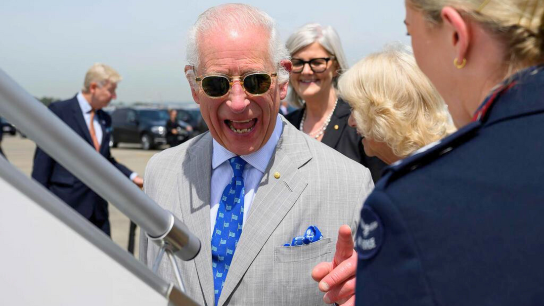 How The King's Tie Sparked a Small Controversy - A Statement in Fashion Diplomacy